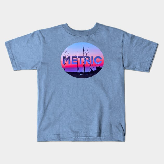 Metric Kids T-Shirt by Noah Monroe